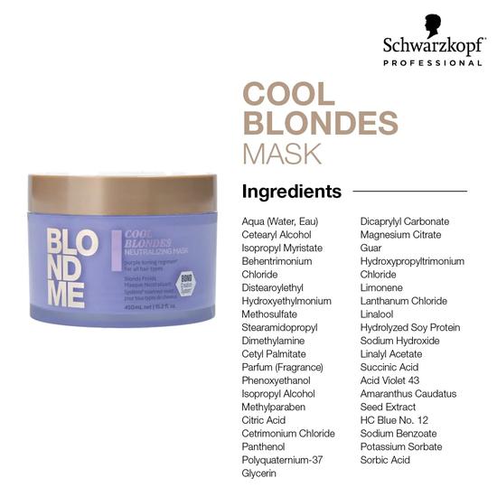Schwarzkopf Cool Blondes Neutralising Mask 30 ml