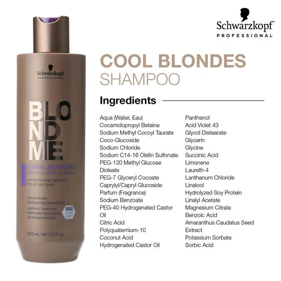 Schwarzkopf Cool Blondes Neutralising Shampoo 300ml