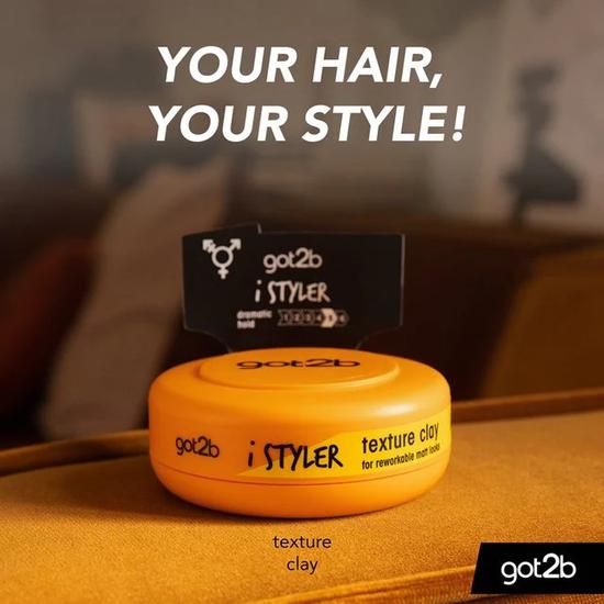 Schwarzkopf iStyler Texture Clay For Matte Styles 75ml