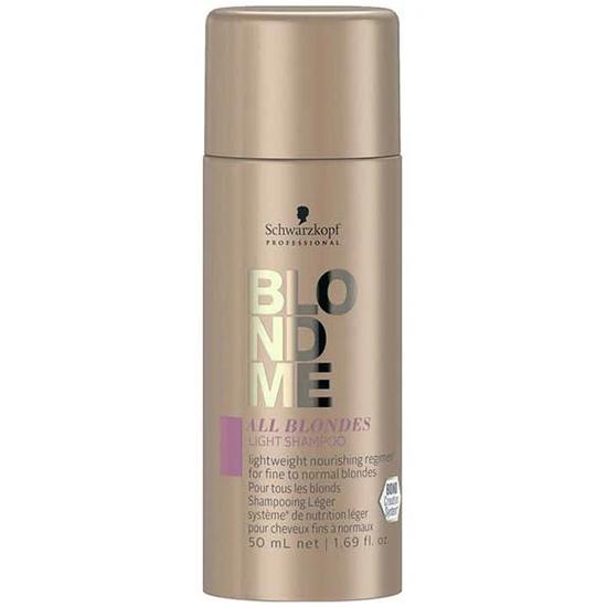 Schwarzkopf Professional All Blondes Light Shampoo Travel Pack 50ml