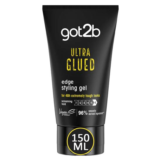 Schwarzkopf Ultra Glued Edge Styling Gel For 48h Extremely Tough Hold 150ml