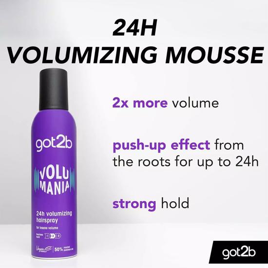Schwarzkopf Volumaniac Mousse 24h Volumising Mousse 250ml