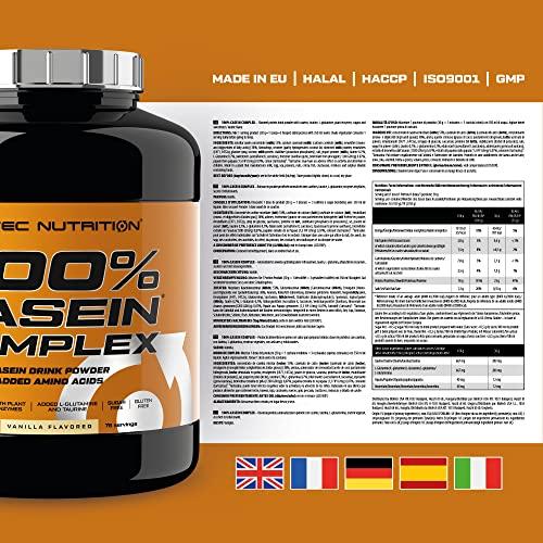 Scitec Nutrition 100% Casein Complex Vanilla 2350g