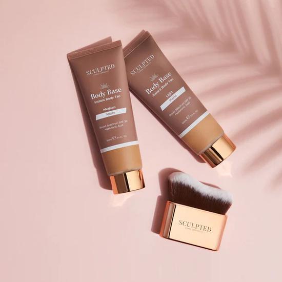 Sculpted by Aimee Body Base Matte Instant Tan SPF 30 Medium