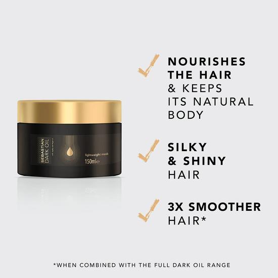 Sebastian Professional Dark Oil Lightweight Mask 150ml