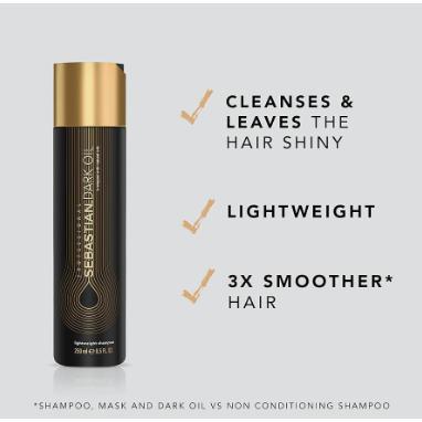 Sebastian Professional Dark Oil Lightweight Shampoo 250ml