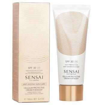 Sensai Silky Bronze Cellular Protective Cream For Body SPF 30 150ml