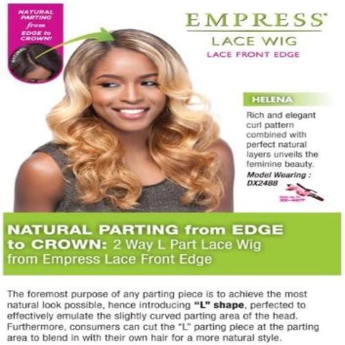 Sensationnel Empress Lace Front L Shape Part Synthetic Wig Helena DXR991