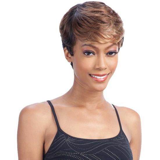 Shake N Go Equal Synthetic Green Cap 003 Wig OM1B/613/RED
