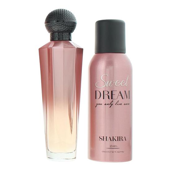 Shakira Sweet Dream Eau De Toilette 80ml + Deodorant Spray 150ml Gift Set 80ml