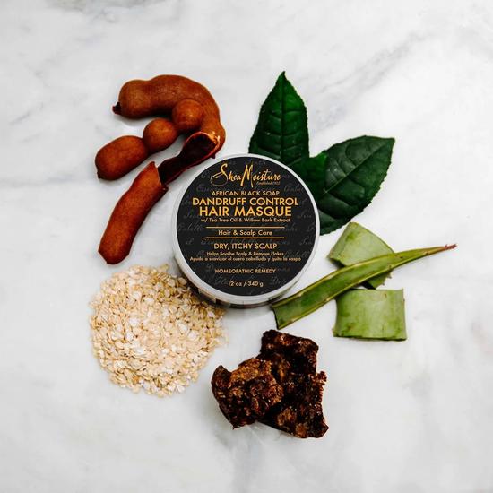 Shea Moisture African Black Soap Dandruff Control Hair Masque 340 g