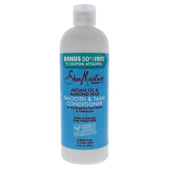 Shea Moisture Argan Oil & Almond Milk Smooth & Tame Conditioner 577ml