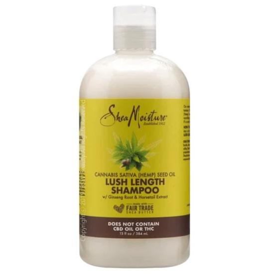 Shea Moisture Cannabis Sativa Seed Oil Lush Length Shampoo 384ml