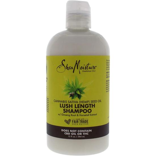 Shea Moisture Cannabis Sativa Seed Oil Lush Length Shampoo 384ml