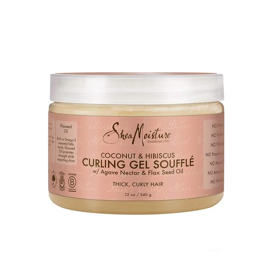 Shea Moisture Coconut & Hibiscus Curling Gel Souffle 12oz