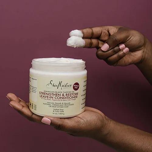 Shea Moisture Jamaican Black Castor Oil Strengthen & Restore Leave-in Conditioner 312g