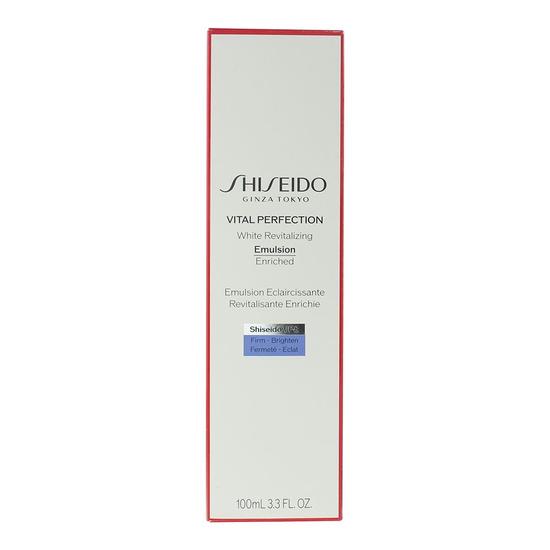 Shiseido Vital Perfection White Revitalising Emulsion Enriched 100ml