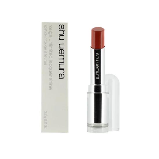 Shu Uemura Art of Hair Rouge Unlimited Lacquer Shine Red Lipstick LS CR341