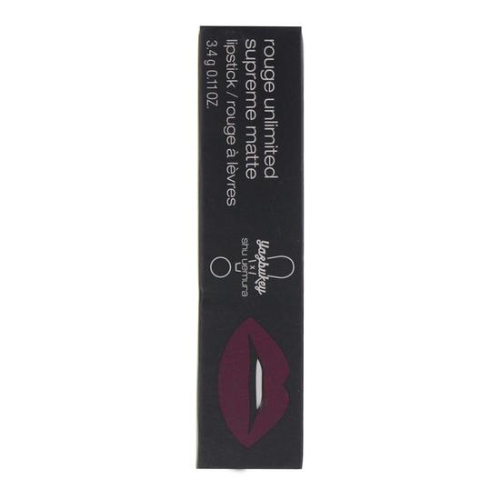 Shu Uemura Art of Hair Rouge Unlimited Supreme Matte Yazbukey Grape Jam Lipstick 3.4g