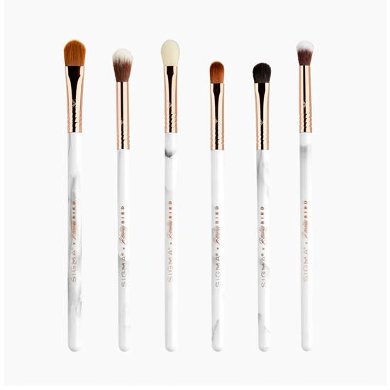 Sigma Beauty Beautybird The Dream Brush Set 19 Piece Brush Set and Brush Cup