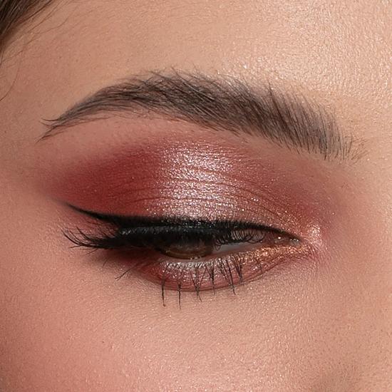 Sigma Beauty Effortless Eyes Set E25 MAX BLENDING BRUSH + WARM NEUTRALS MINI EYESHADOW PALETTE