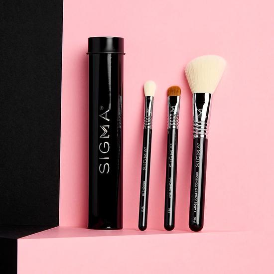 Sigma Beauty ESSENTIAL TRIO BRUSH SET Pink