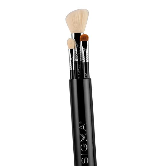 Sigma Beauty ESSENTIAL TRIO BRUSH SET Black