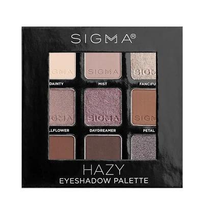 Sigma Beauty Hazy Eyeshadow Palette 9 Eyeshadows