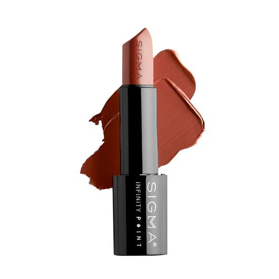 Sigma Beauty Medium Timeless Beauty Lip Set Deja vu - Soft cognac nude INFINITY POINT LIPSTICK + Temptation - Dark mulberry mauve INFINITY POINT LIPSTICK