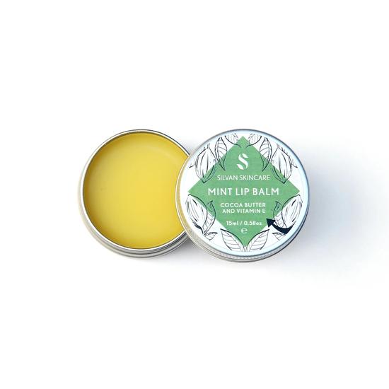 Silvan Skincare Mint Vegan Lip Balm 15ml