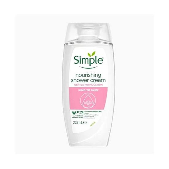 Simple Kind To Skin Nourishing Shower Cream 225ml