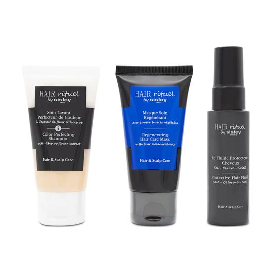 Sisley Colour Protection Hair Care Set Shampoo Hair Mask & Spray