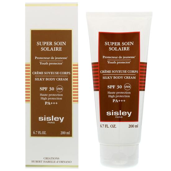 Sisley Super Soin Solaire Silky Body Cream SPF 30 UVA High Protection 168105 200ml