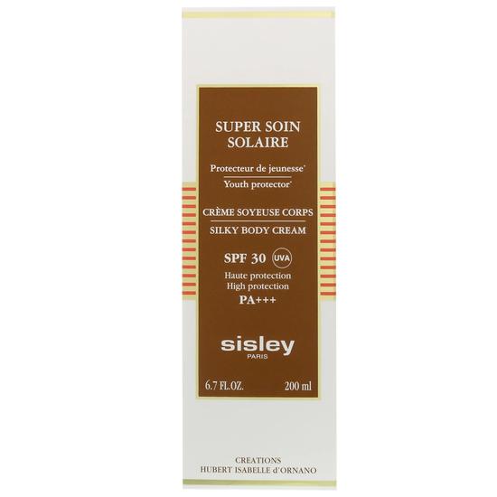 Sisley Super Soin Solaire Silky Body Cream SPF 30 UVA High Protection 168105 200ml