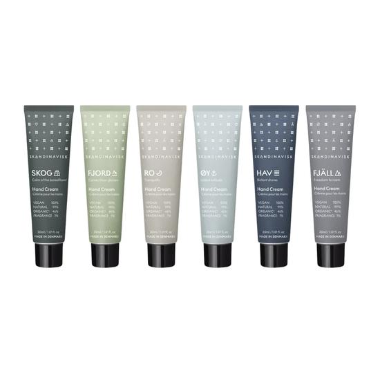 SKANDINAVISK Over Land & Sea Mini Hand Care Collection Gift Set 6 x 30ml