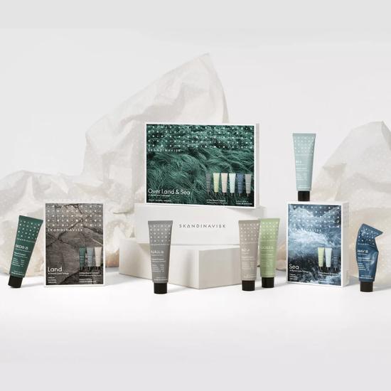 SKANDINAVISK Over Land & Sea Mini Hand Care Collection Gift Set 6 x 30ml
