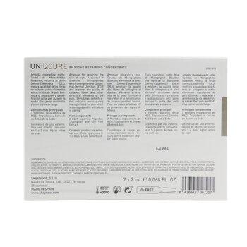 Skeyndor Uniqcure 8h Night Repairing Concentrate 7x2ml