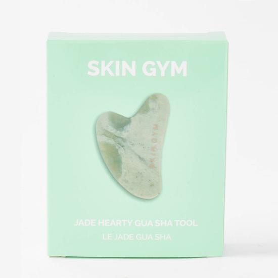 Skin Gym Jade Sculpty Heart Gua Sha Tool
