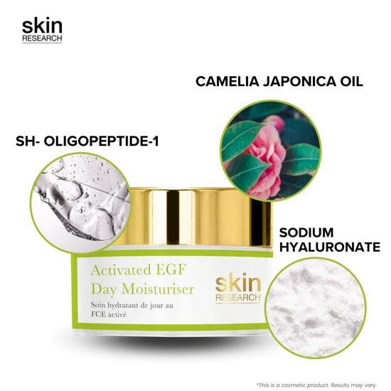 Skin Research Activated EGF Day Moisturiser 50ml