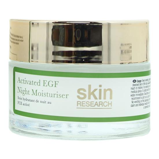 Skin Research Activated Epidermal Growth Factor Night Moisturiser 50ml