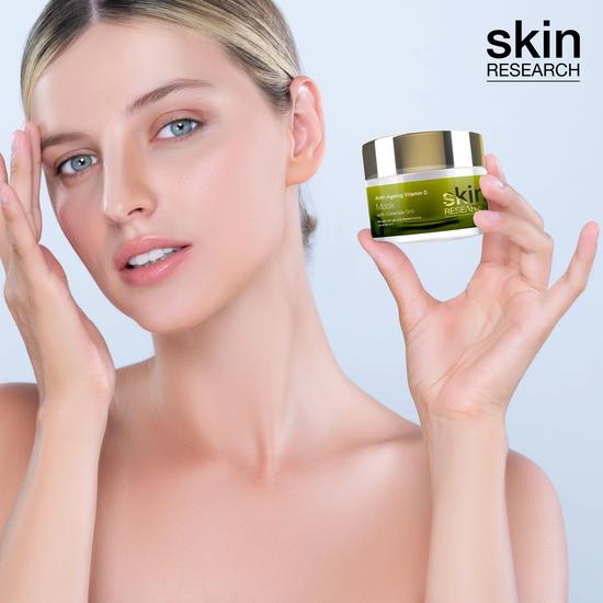Skin Research Anti-Ageing Vitamin D & Ceramide Q10 Mask 50ml