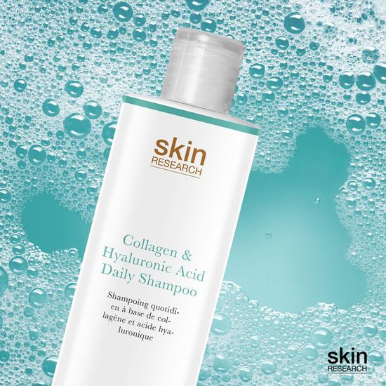 Skin Research Collagen & Hyaluronic Acid Daily Shampoo Twin Value Savings Pack 250ml