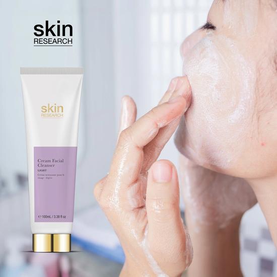 Skin Research Cream Facial Cleanser Light 100ml