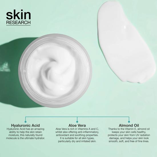 Skin Research Pro Hyaluronic Acid Day Cream Duo Pack 50ml x 2