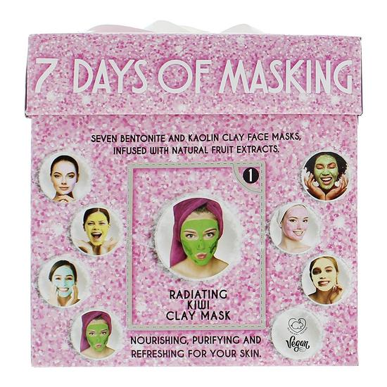 Skin Treats 7 Days Of Masking Clay Face Masks 56ml