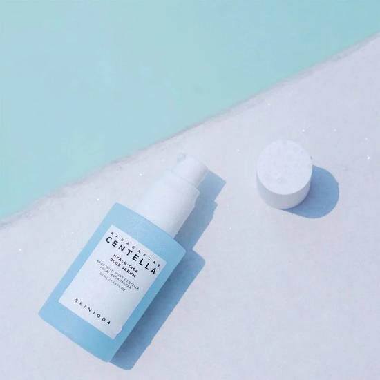 Skin1004 Madagascar Centella Hyalu-Cica Blue Serum With Hyaluronic Acid & Ivy Leaf Extract 50ml