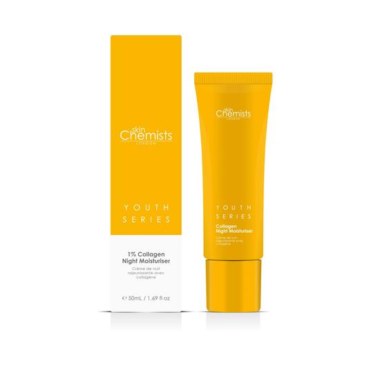 skinChemists 1% Collagen Night Moisturiser 50ml