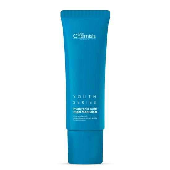 skinChemists 1% Hyaluronic Acid Night Moisturiser Duo Pack 50ml x 2