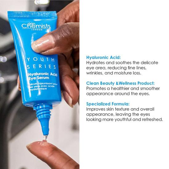 skinChemists 1.5% Hyaluronic Acid Eye Serum 15ml
