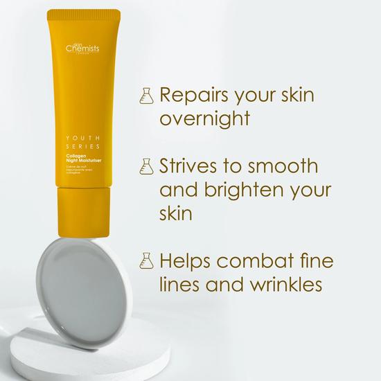 skinChemists Advanced 1% Collagen Night Moisturiser 50ml
